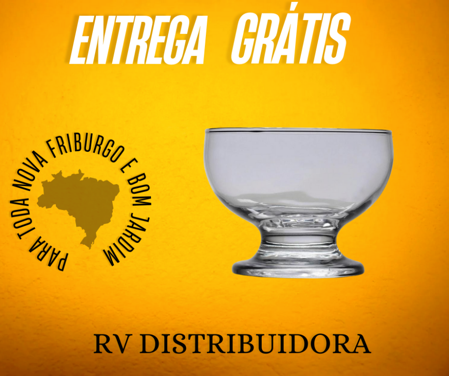 TAÇA NADIR 220ML SOBREMESA PAULISTA 24 PEÇAS