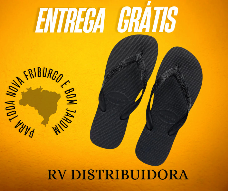 HAVAIANAS TOP PRETO 37/38