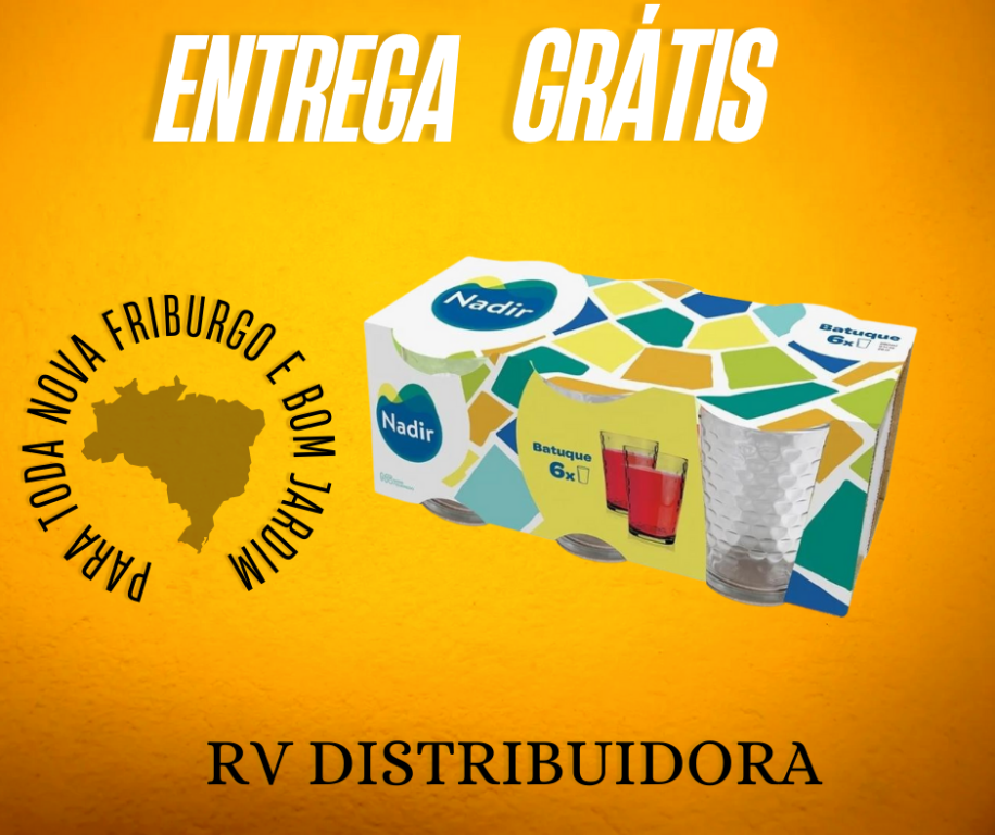 CONJ DE COPOS NADIR 265ML BATUQUE REF 2019 EMB C/6