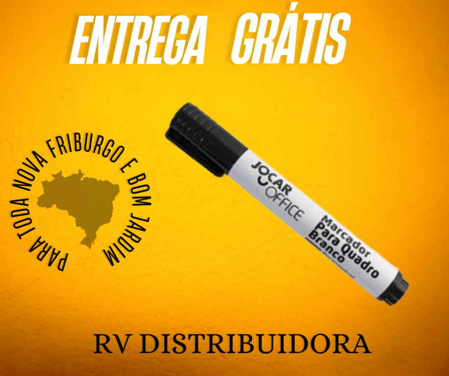 PINCEL MARCADOR/QUADRO BRANCO REGAR PRETO