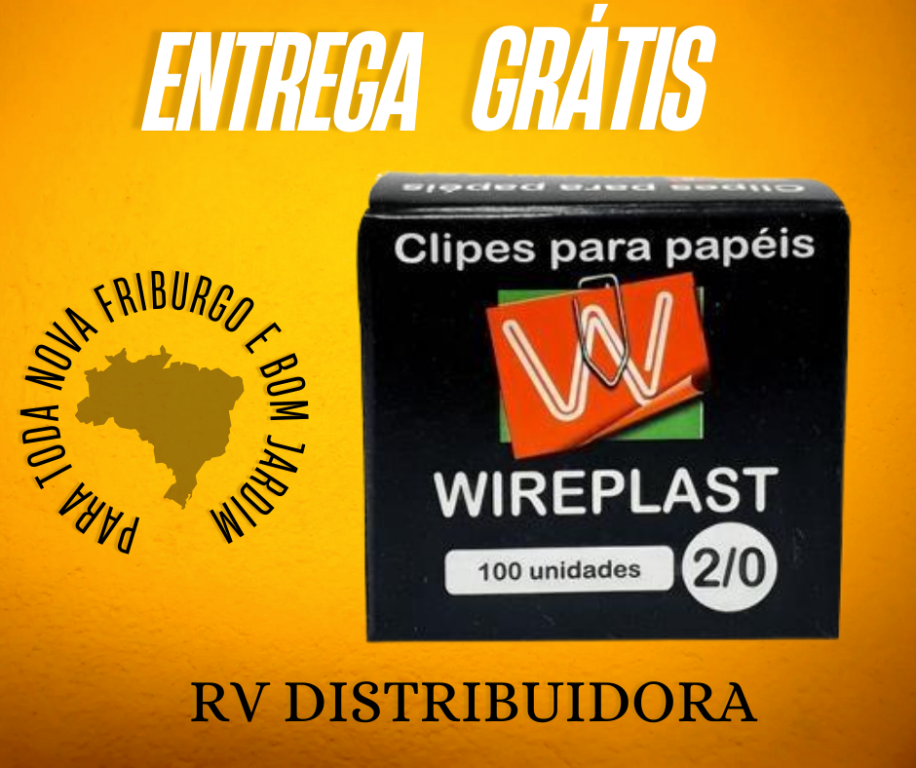 CLIPS 2/0 GALV-CX COM 100 UNIDADES-