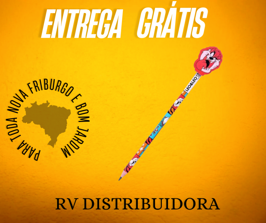 LAPIS LEO & LEO C/BORRACHA PERSONAGENS