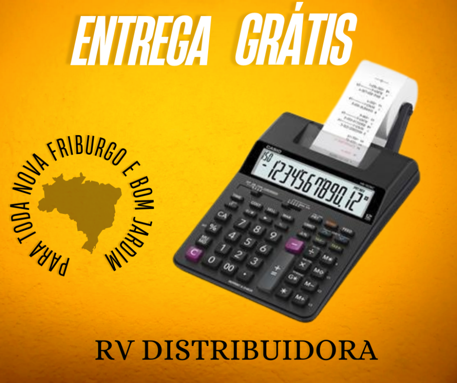 CALCULADORA DE IMPRESSAO 12DIG.REIMPRESSAO BIVOLT-CASIO