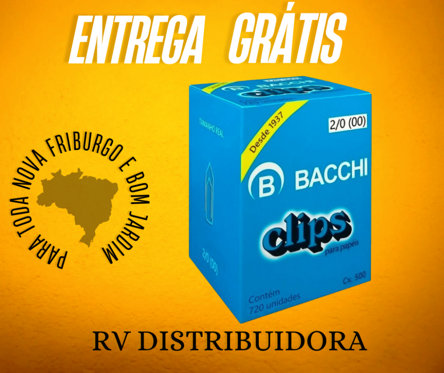 CLIPS GALVANIZADO 2/0 500GRS 720un