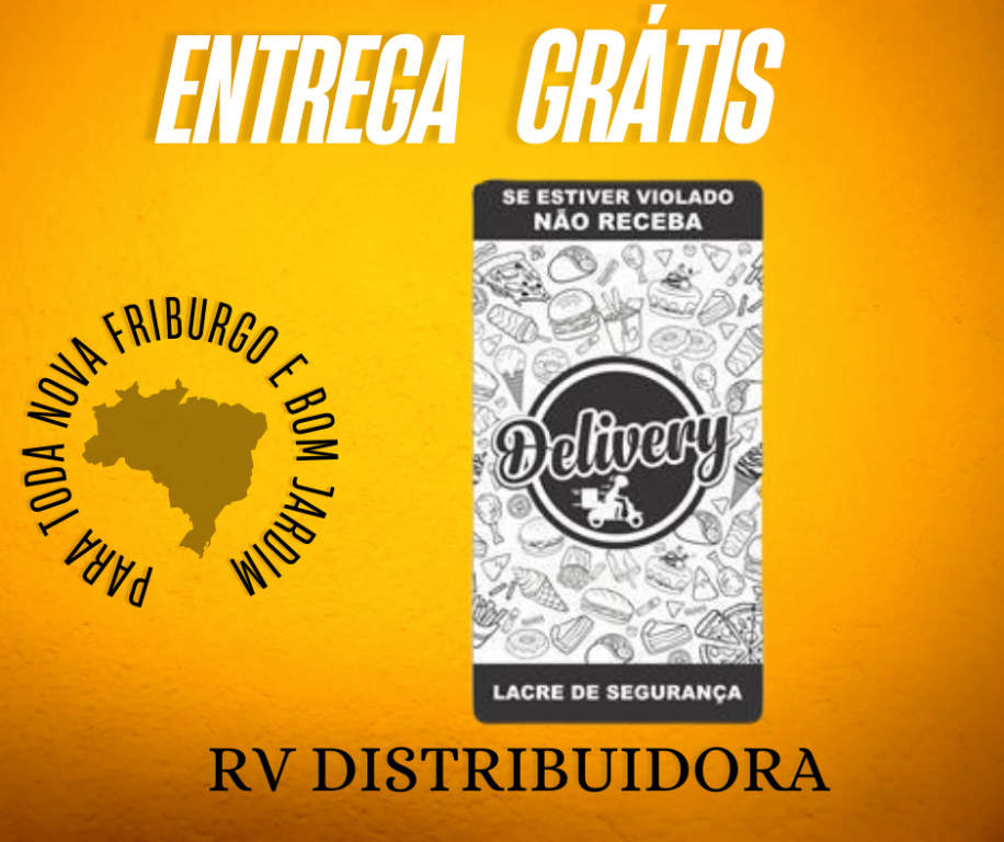ETIQUETA DELIVERY LACRE SEGURANÇA 75X40MMX1000 UND