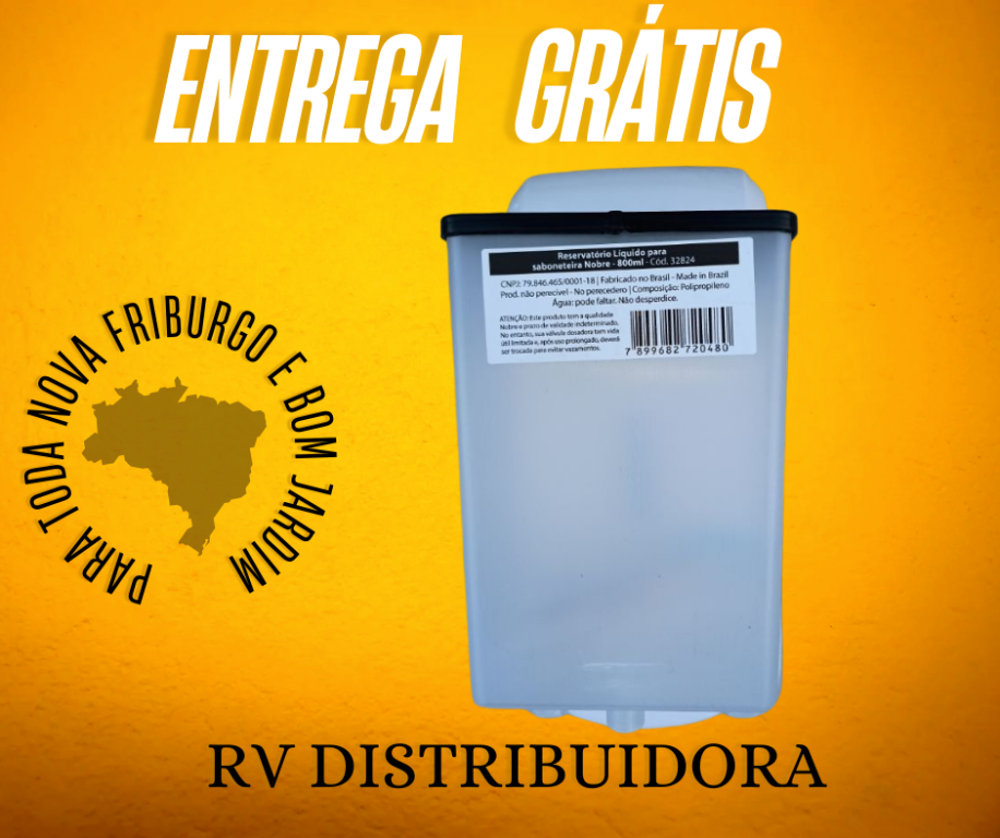 RESERVATÓRIO P/SABONETEIRA LIQ 800ML