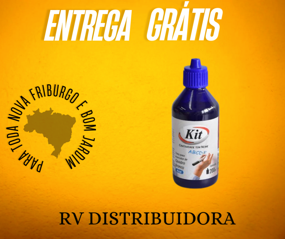 TINTA P/MARCADOR P/QUADRO BRANCO 200ML AZUL