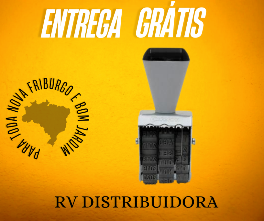 Carimbo Datador Comum 3mm - Carbrink