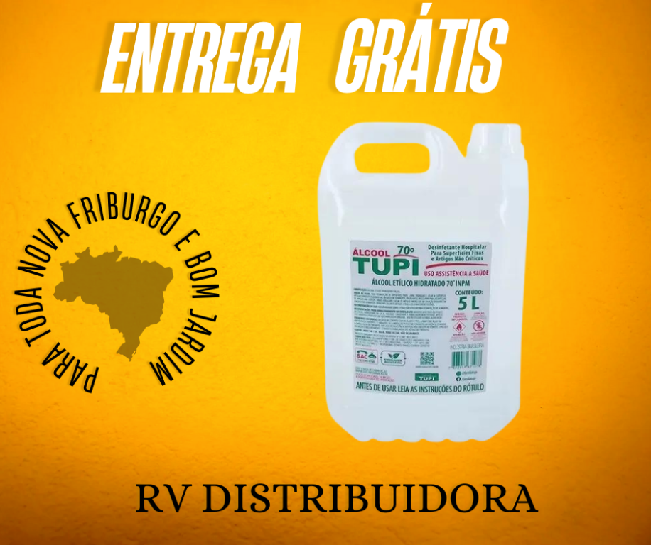 ALCOOL GEL 5LT TUPI