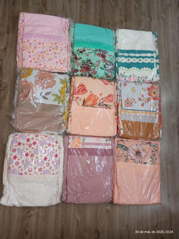 LENÇOL DE ELÁSTICO C/ FRONHA MALHA QUENN