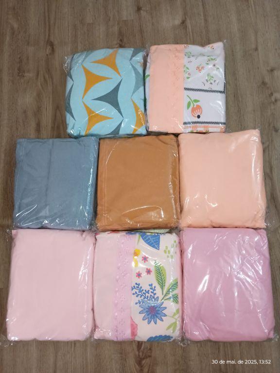 LENÇOL DE ELÁSTICO C/ FRONHA MALHA SOLTEIRO