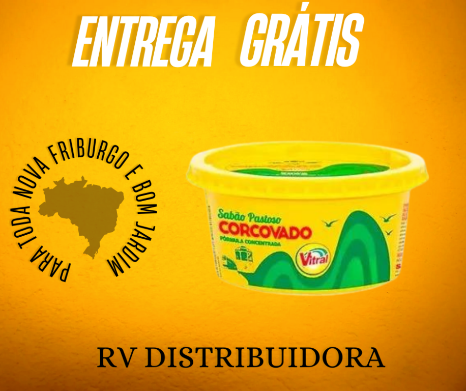 SABÃO PASTOSO CORCOVADO POTE COM 350G