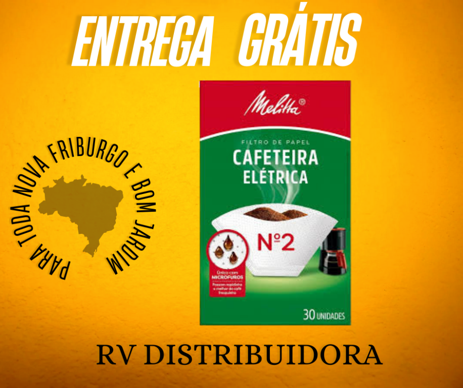 FILTRO DE PAPEL CAFETEIRA ELÉTRICA Nº2 MELITTA C/30UND