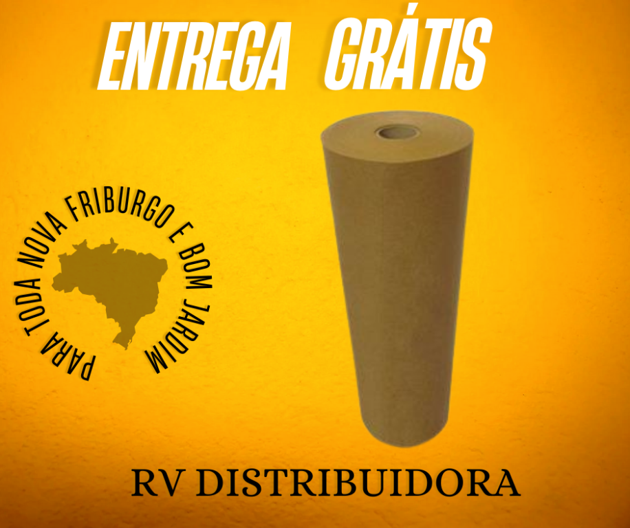 PAPEL SEMI KRAFT(BOBINA) 60CMX200M.60Grs