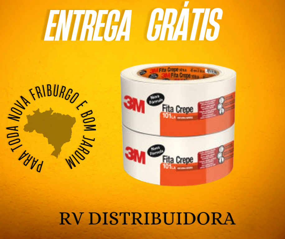 FITA ADESIVA 48X50 CREPE TARTAN 101LA  - PCT C/2 - 3M