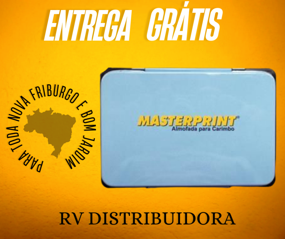 ALMOFADA PARA CARIMBO MASTERPRINT N° 3 PT