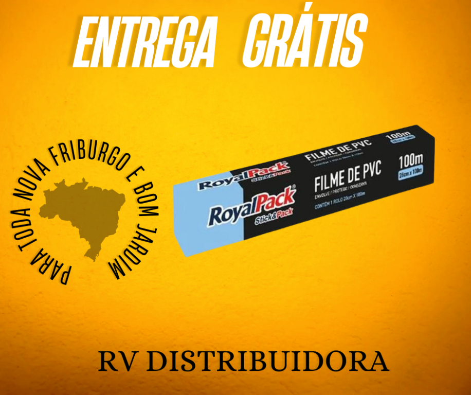 FILME PVC ROYALPACK 28CMX100M