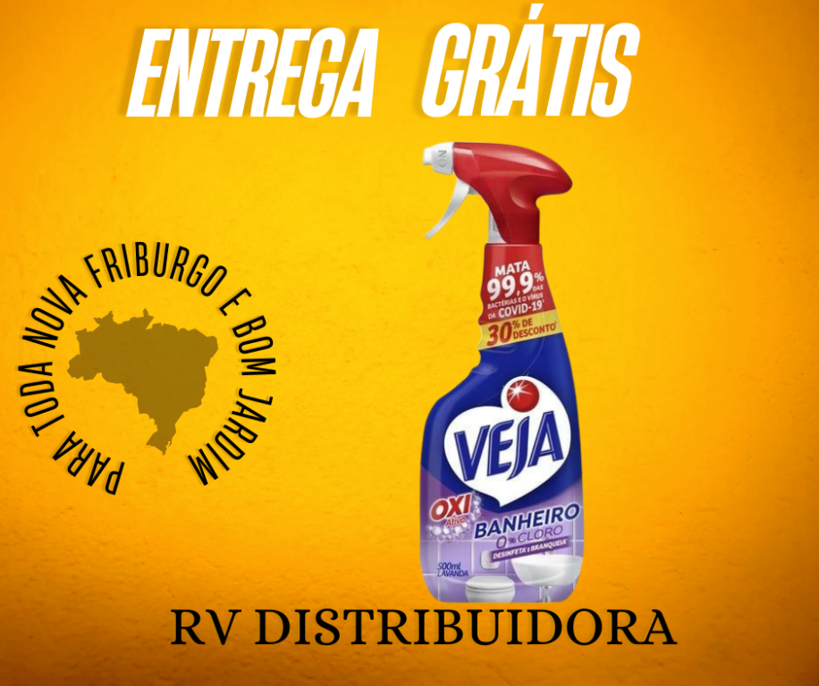 LIMPADOR VEJA S/CLORO BANH- 500ML OXI LAV GAT. 30% DESC