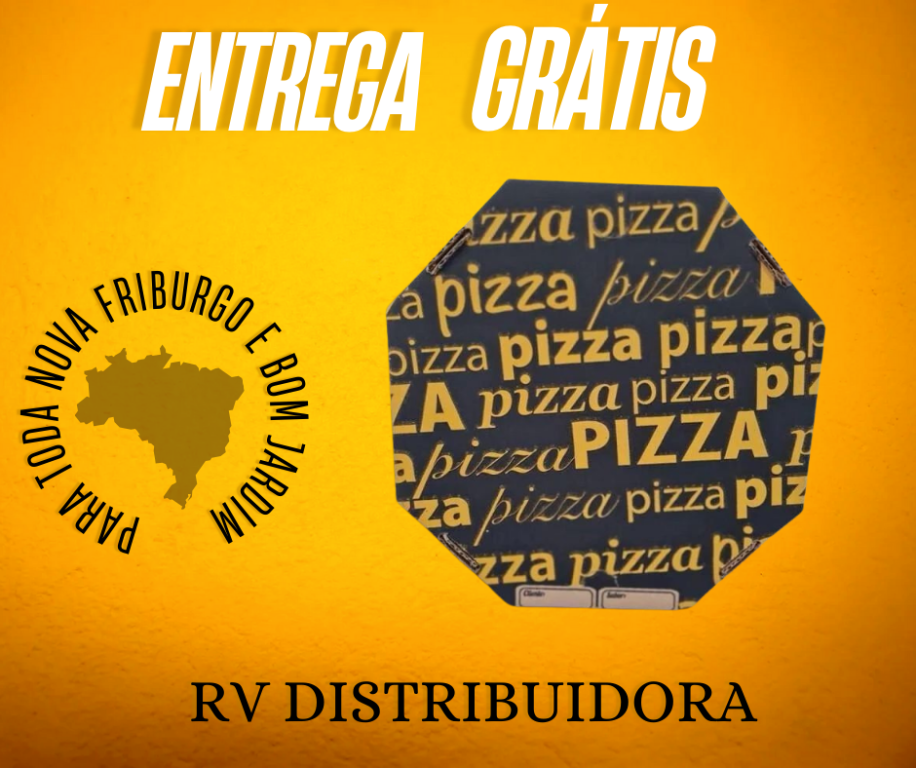 EMBALAGEM DE PIZZA DIFFATTO 35CM X 25 UND