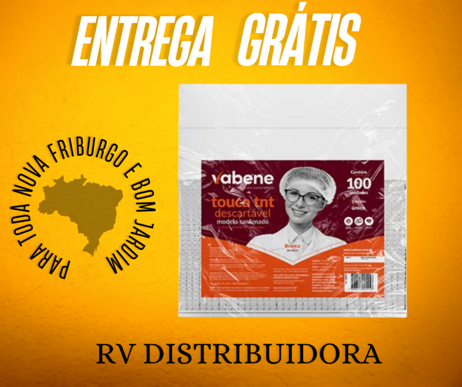 TOUCA DESCARTÁVEL TNT SANF-100UND