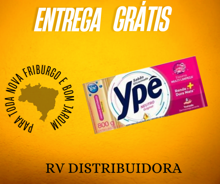 SABÃO EM PEDAÇO YPE NEUTRO PACK COM 5X160G
