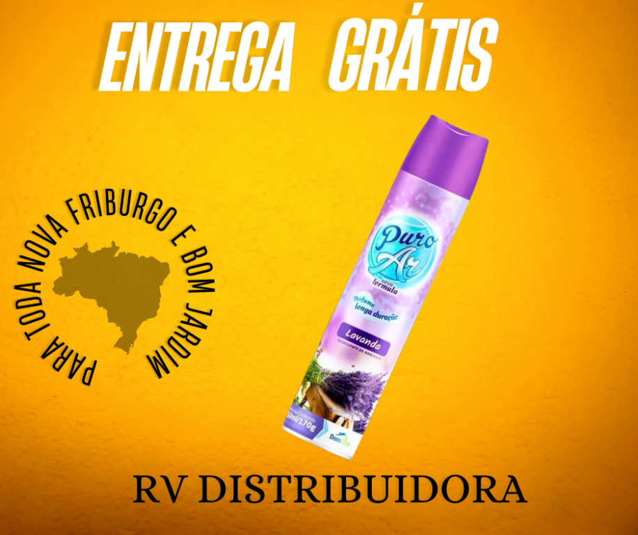 PURIFICADOR PURO AR AEROSSOL 400ML LAVANDA