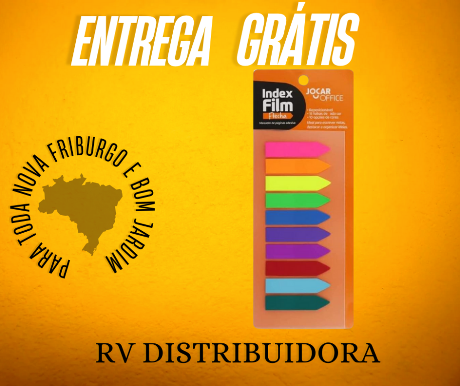 BLOCO MARCADOR JOCAR OFFICE INDEX FILM