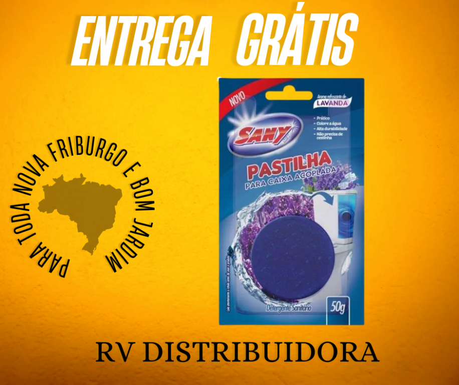 PASTILHA CAIXA ACOPLADA SANY LAVANDA-50G