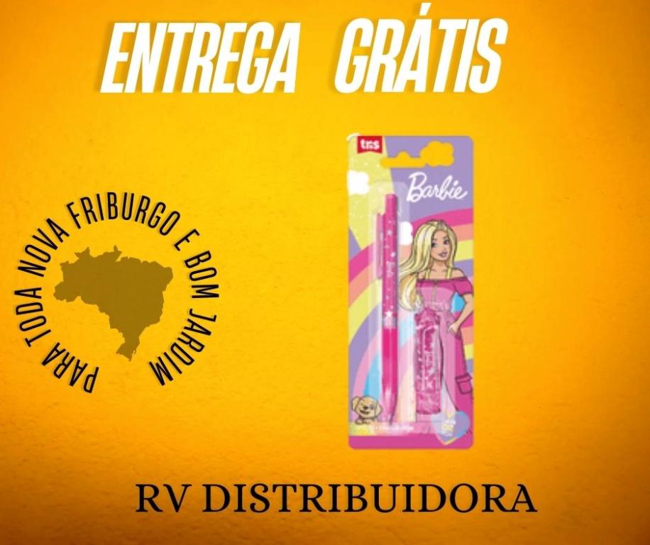 BORRACHA BATOM LAPISEIRA BARBIE R.609751ATACADO - IND UNID