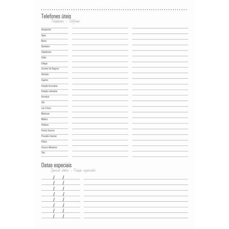 AGENDA EXECUTIVA CAPA DURA GDE 168FLS - 145x210mm