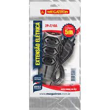 EXTENSÃO 3 PINOS PL-2X0,75 COM 5 METROS