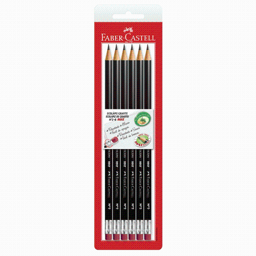 LAPIS GRAFITE 1205 MAX R.S CARTELA C/4  FABER