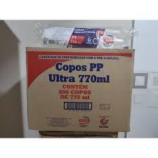 Copo desc. Ultra Liso 770 ml c/ 25 un