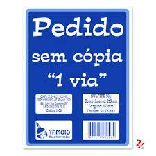 Comanda pedido 1 Via Tamoio 50F 20 un