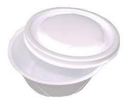 Cumbuca de isopor Bom Apetite c/ tampa 500 ml 100 un