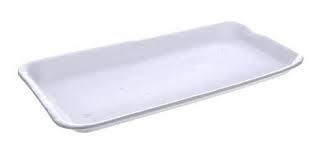 Bandeja de isopor B4 rasa 100 un Spumapack