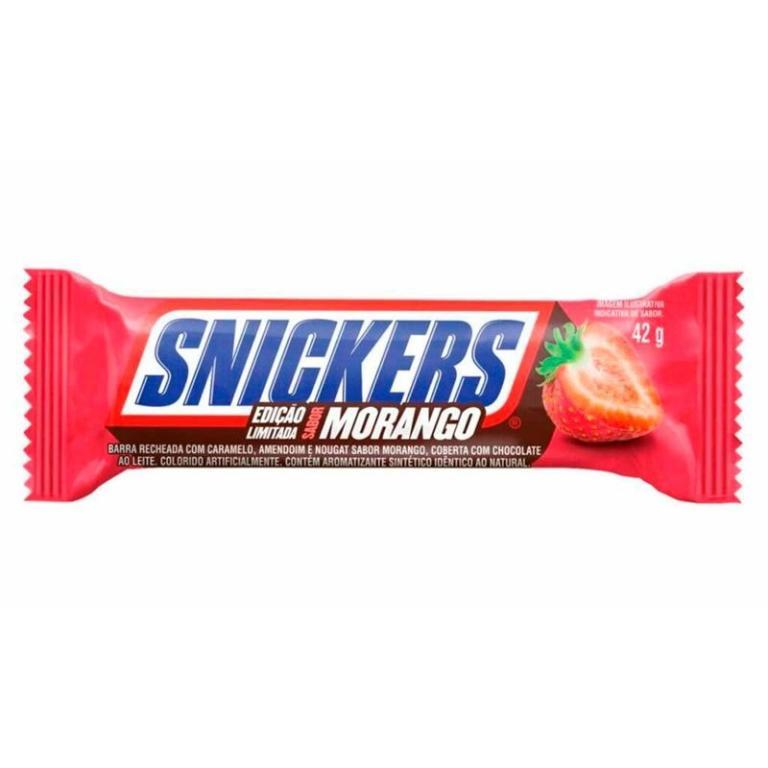 SNICKERS DE MORANGO