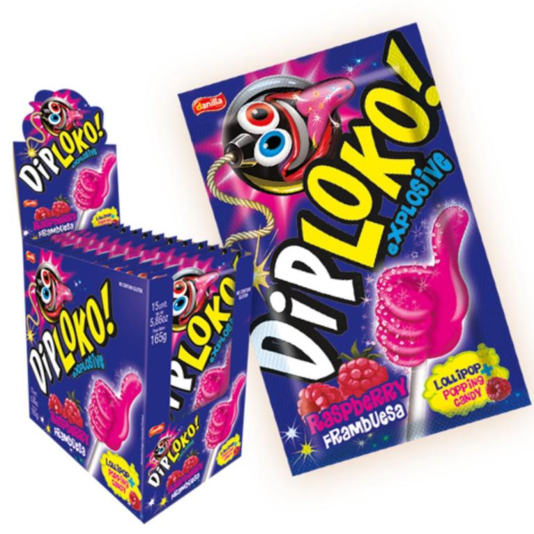 DIP LOKO BOOOM SACHE FRAMBOESA