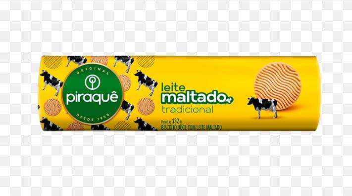 PIRAQUE LEITE MALTADO BISCOITO