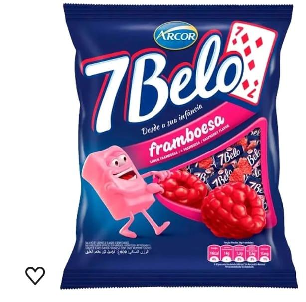 BALA 7 BELO FRAMBOESA