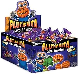 CHICLETE PLUTONITA CABEÇA ABOBORA