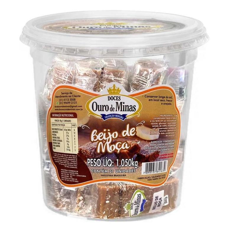 OURO DE MINAS BEIJO DE MOÇA