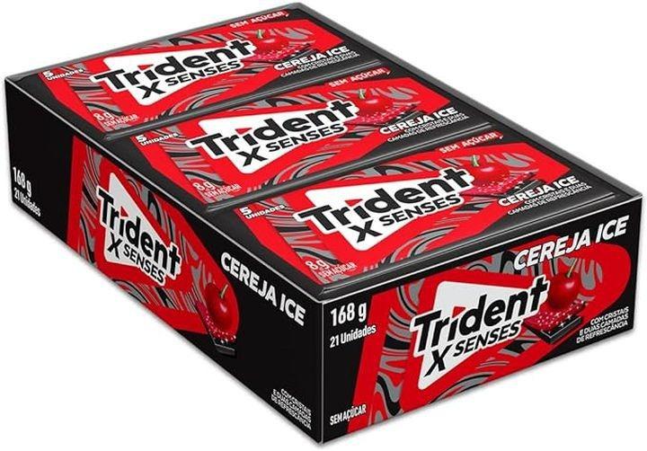 TRIDENT CEREJA ICE