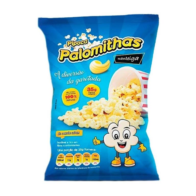 PIPOCA PALOMITHAS MANTEIGA
