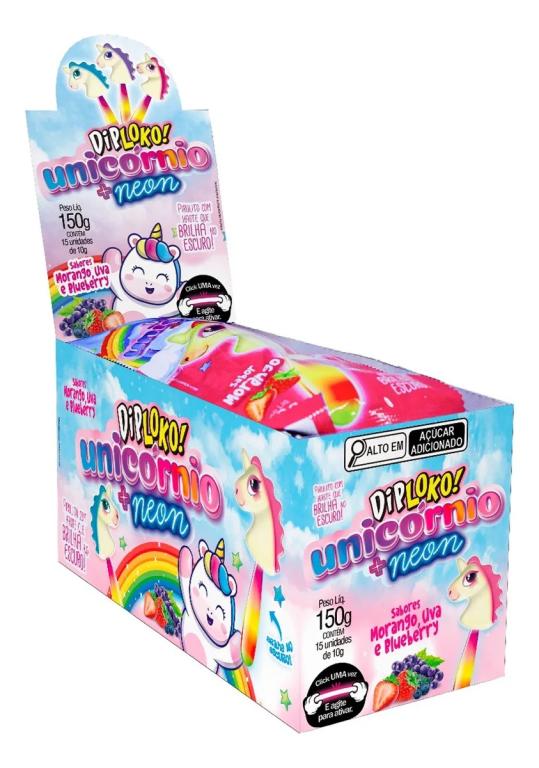 DIP LOKO UNICORNIO NEON