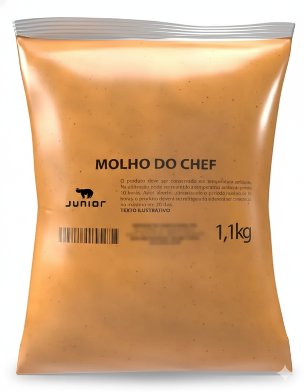 Molho Junior Do Chef 1,1Kg