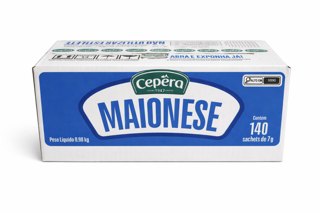 Maionese Cepêra Minissachê 140x7g