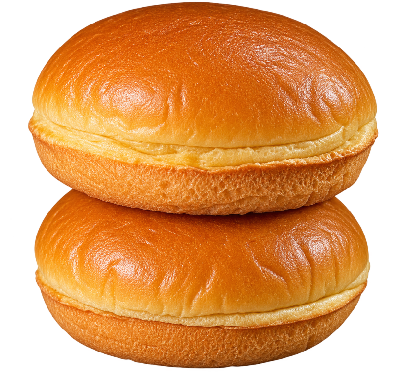 Pão Brioche Craft Bun 80g - Pacote c/ 6 Un, Caixa c/ 8 Pacote, 48 Un