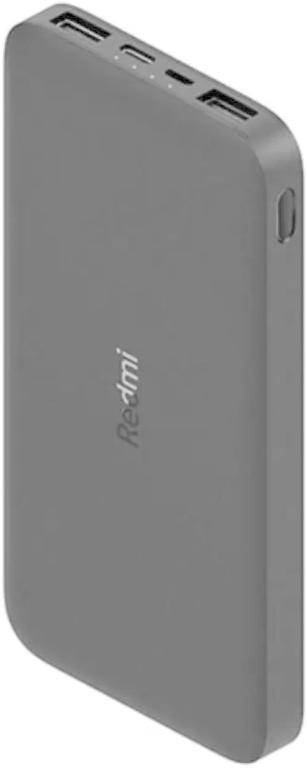 Carregador Portátil Power Bank Redmi 10000mAh 2 Saídas USB-A - Preto