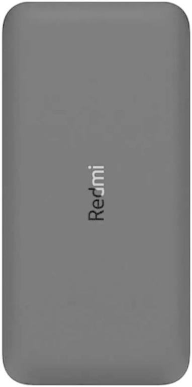 Carregador Portátil Power Bank Redmi 10000mAh 2 Saídas USB-A - Preto